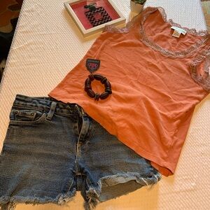 Denim Blue Women's Shorts